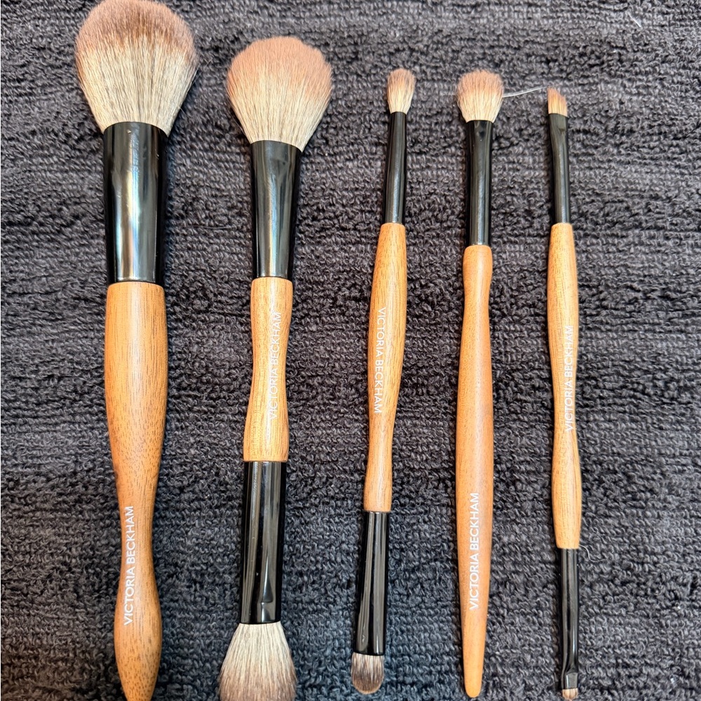 Victoria Beckham Dual-Tone Makeup Brush Collection